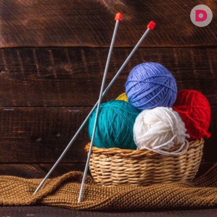 Вязание кофты на спицах