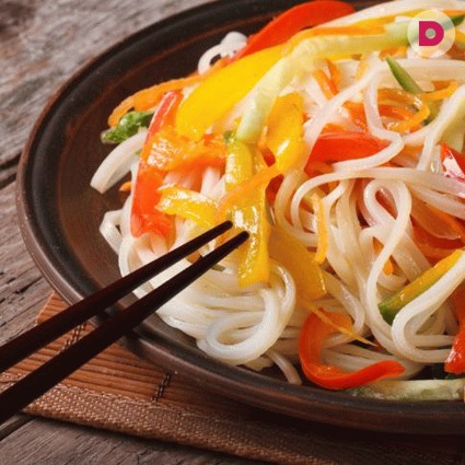 Рецепт быстрого приготовления рисовой вермишели или лапши