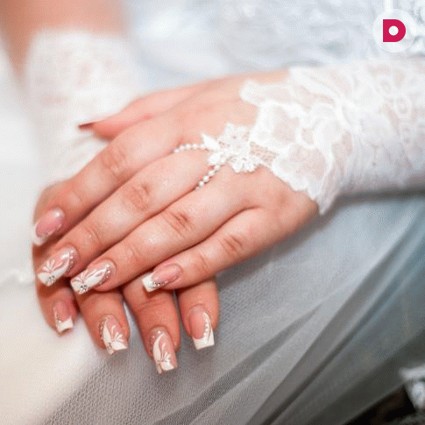 Свадебный маникюр: руки в центре внимания