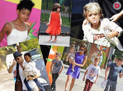 Пять самых модных звездных детей