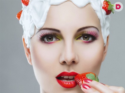 Ягодная поляна: косметика и парфюмерия «с клубникой»