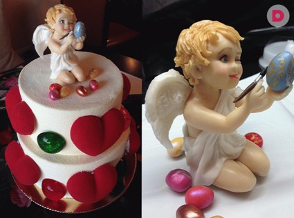 Необычный торт-кулич на Пасху от Олега Ильина