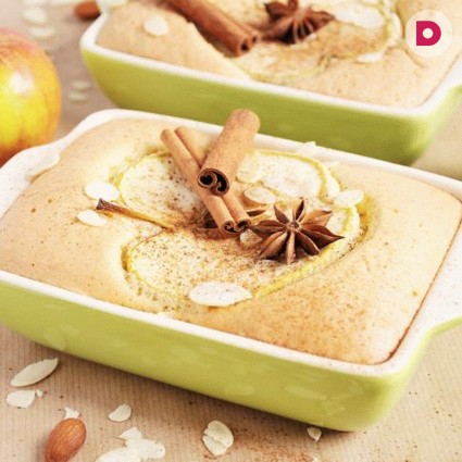 Рецепты для микроволновки: яблочная шарлотка