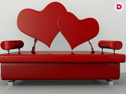 «Был бы повод»: кресло-сердце