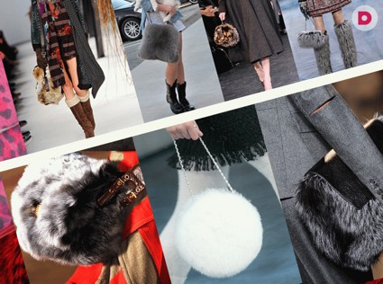 Сумки с мехом: 7 модных трендов