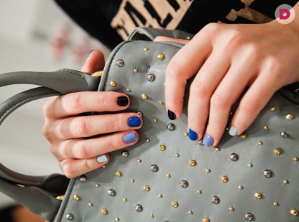 Маникюр омбре