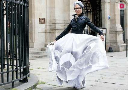 6 вариантов, с чем носить юбку-макси