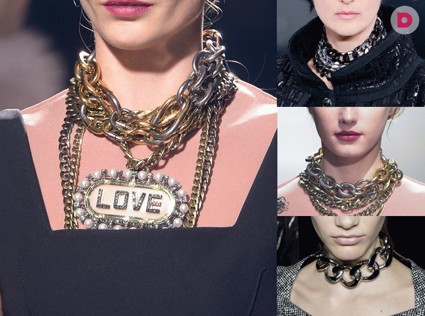 Главные аксессуары осени – цепи