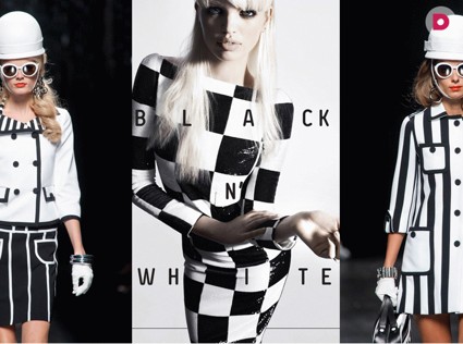 Черно-белый: классическое сочетание снова в тренде