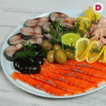 Как красиво нарезать рыбу