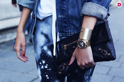 Звездный тренд: стальные часы