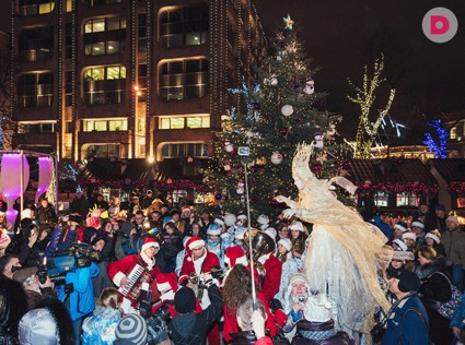 Снегурочки «Домашнего» покорили Москву