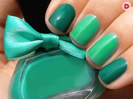 Видеоурок: двухцветный маникюр