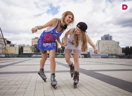 Фитнес-идея: ролики как способ похудеть