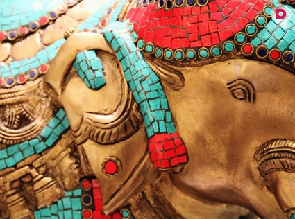 Индийский стиль в интерьере