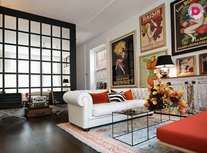 Постеры в интерьере помещений. Знакомимся с модными решениями