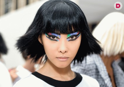 Cупермодный макияж: радуга от Chanel