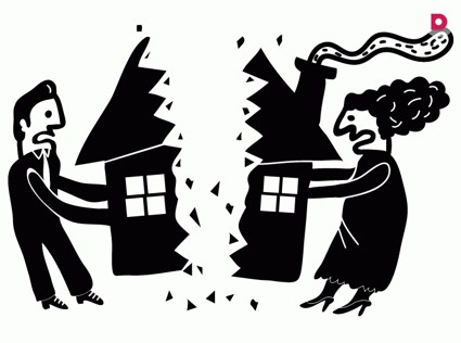 Как поделить квартиру с бывшим супругом?