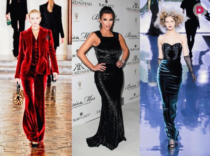 C чем носить вещи из бархата?