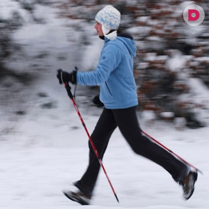 Техника выполнения скандинавского фитнеса