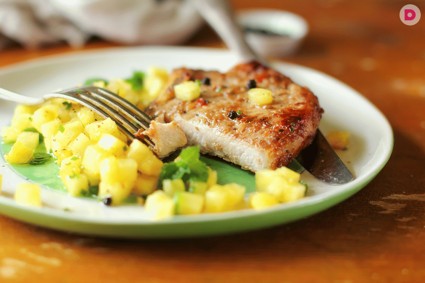 Мясо с тропическим вкусом: говядина с ананасами