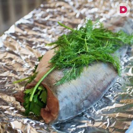 Рецепт запекания горбуши в духовке