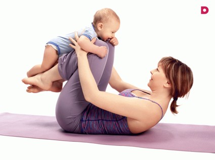 Ребенок как фитнес