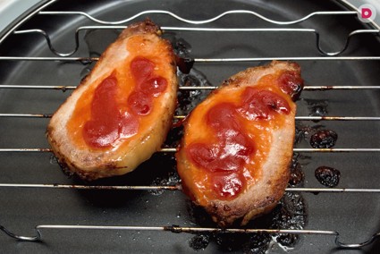 Коптим мясные изделия в аэрогриле