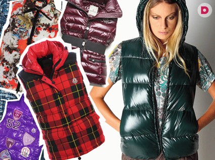 С чем носить пуховую жилетку