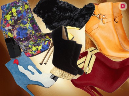 Модно: ботильоны  осени 2012