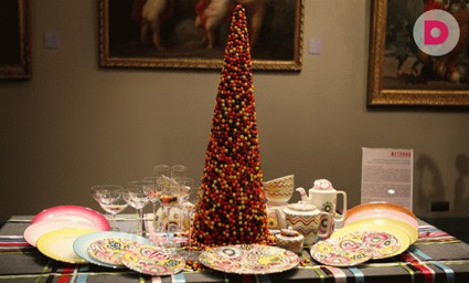 Детский новогодний стол