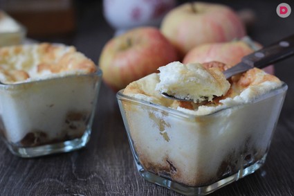 Для истинных гурманов: творожно-яблочная запеканка