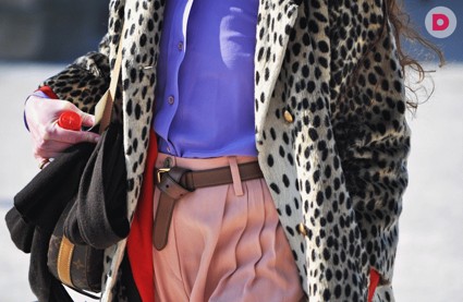 Хит сезона: шубы тигровых расцветок