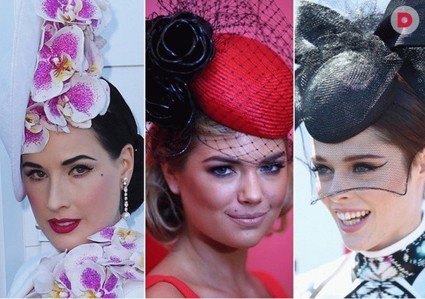 Самые эффектные шляпки Кубка Мельбурна 2013