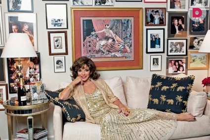 Трансформация стиля Джоан Коллинз