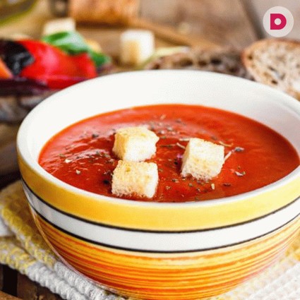 Приготовление помидорного чуда: томатный суп-пюре