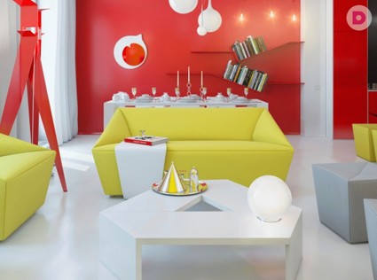 Цвет в интерьере: 7 главных оттенков