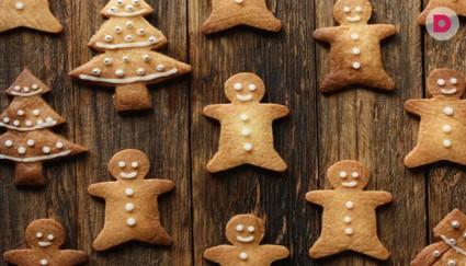 Съедобная упаковка на рождественский стол