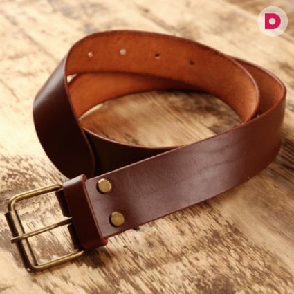 Как сшить ремень из кожи своими руками