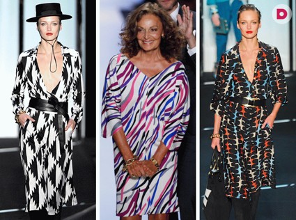 Модно: платье с запахом