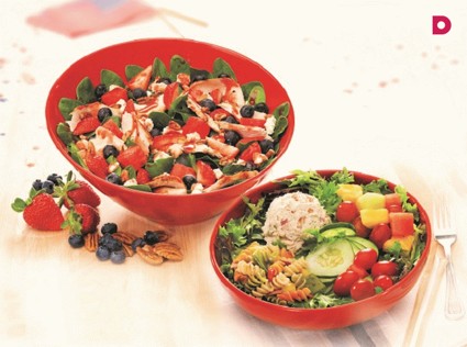 Летние салаты из свежих овощей: 4 рецепта