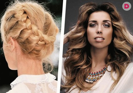 Модные прически с Полиной: косичка-паутинка