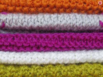 Как придать вязаным вещам нужную форму с помощью крахмала