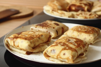 Блинчики с мясом