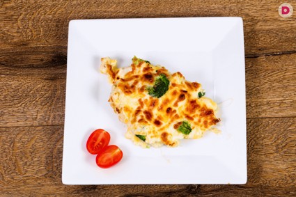 Вкусное вегетарианское блюдо – запеканка из белокочанной капусты