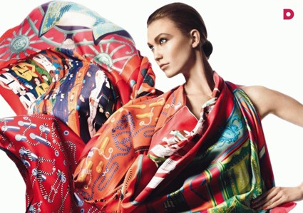 Платки 2014: модные аксессуары нового сезона