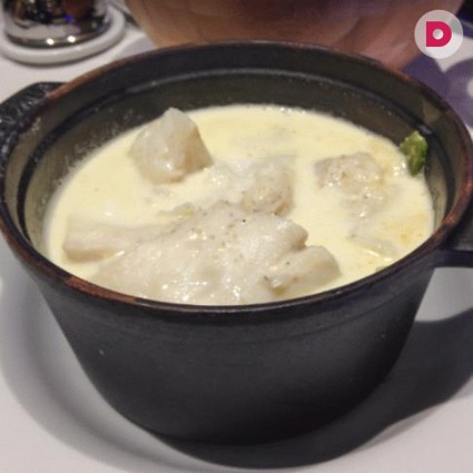 Рыба, запеченная в сметанном соусе