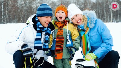 На каток – с ребенком