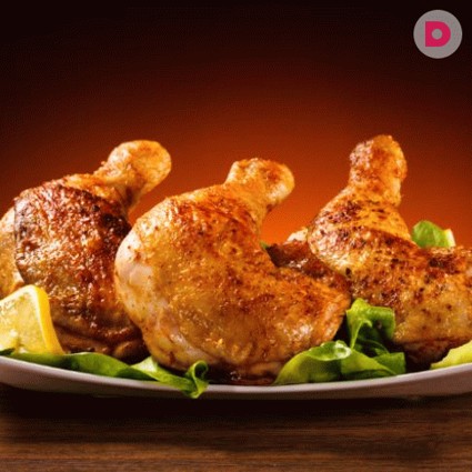 Приготовление куриных окорочков в микроволновке