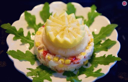 Лучшие идеи для оформления праздничных салатов